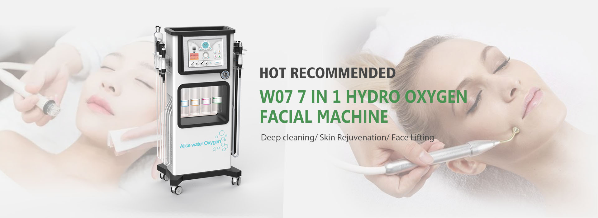 Alice hydra facial machine