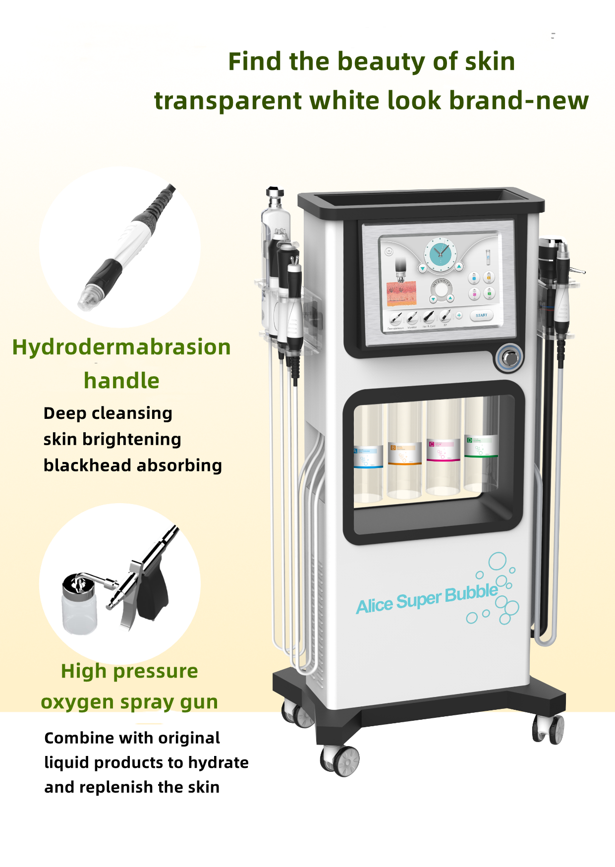 Alice hydra facial machine