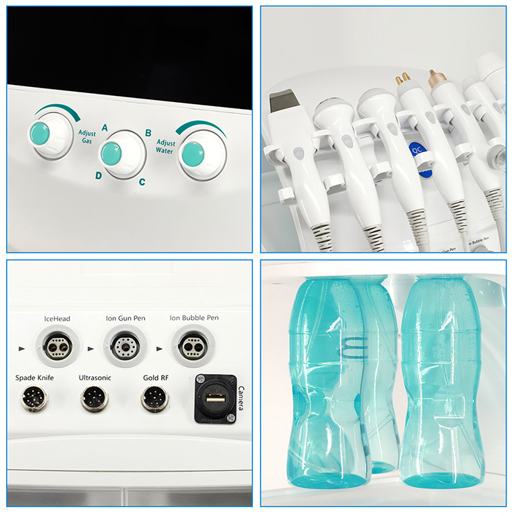7 in 1 oxygen facial sprayer skin scrubber hydra facial