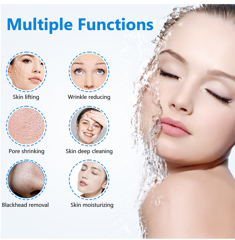 7 in 1 oxygen facial sprayer skin scrubber hydra facial