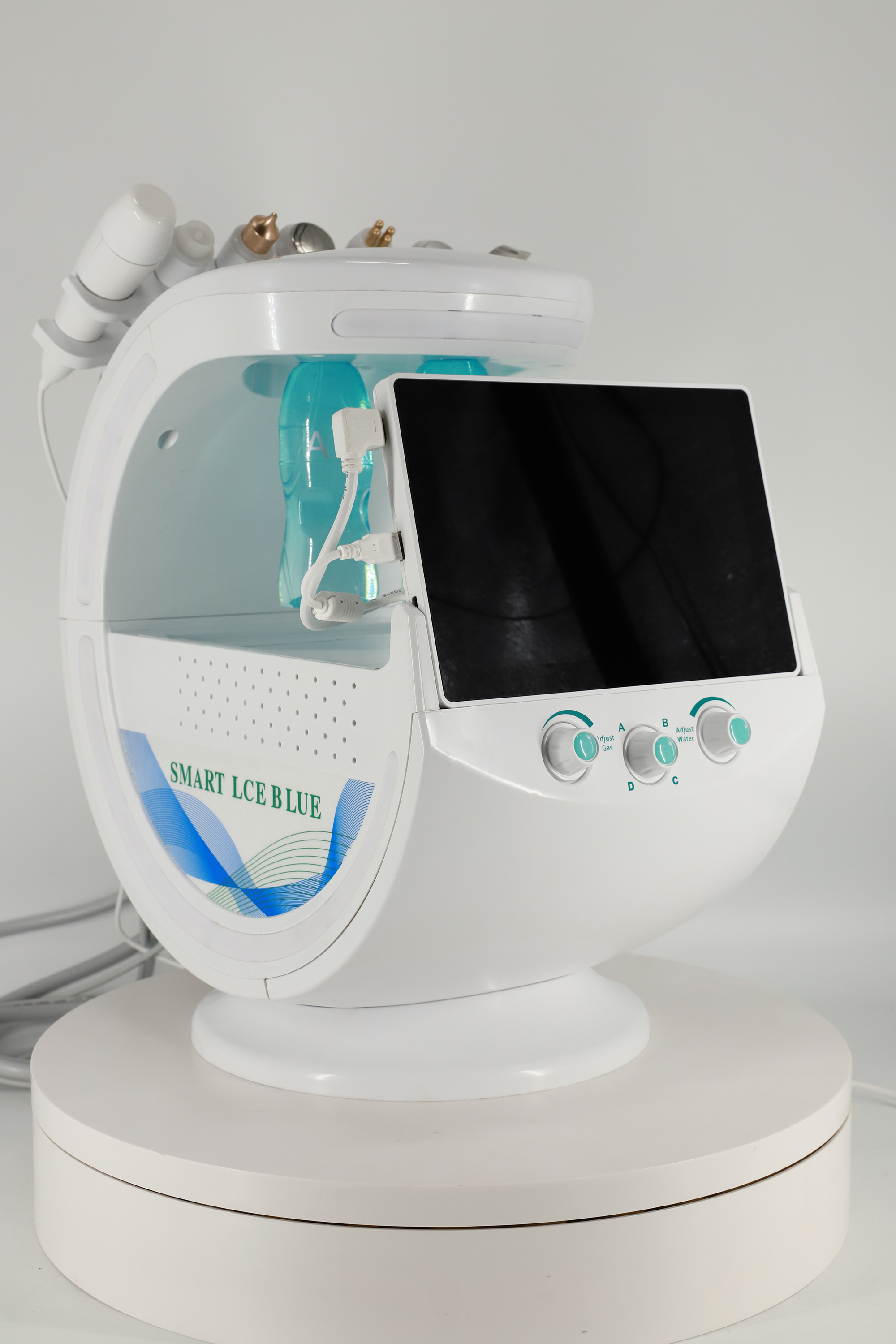 7 in 1 oxygen facial sprayer skin scrubber hydra facial