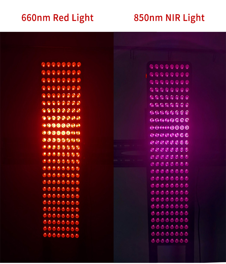 660nm 850nm red light therapy panel