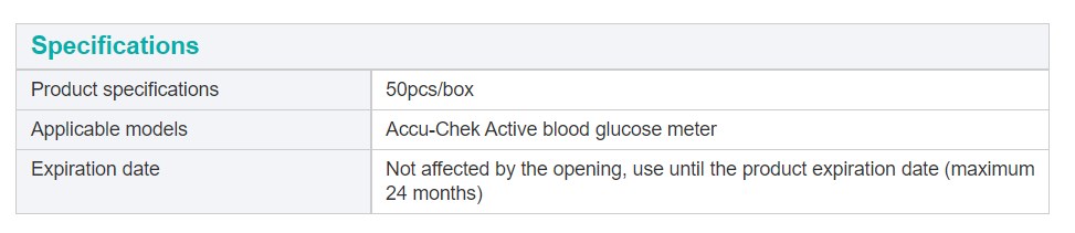 accu-chek strips