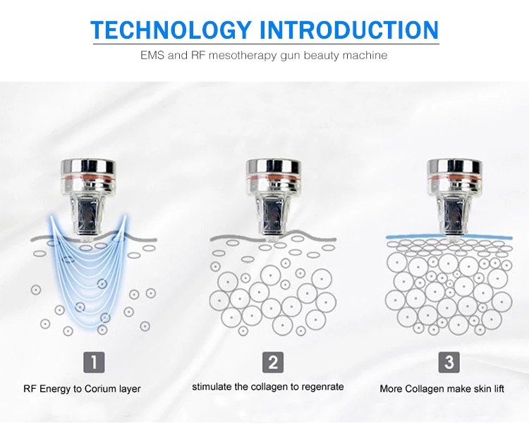 EMS RFnano Needle Gun Injector rejuvenation whitening
