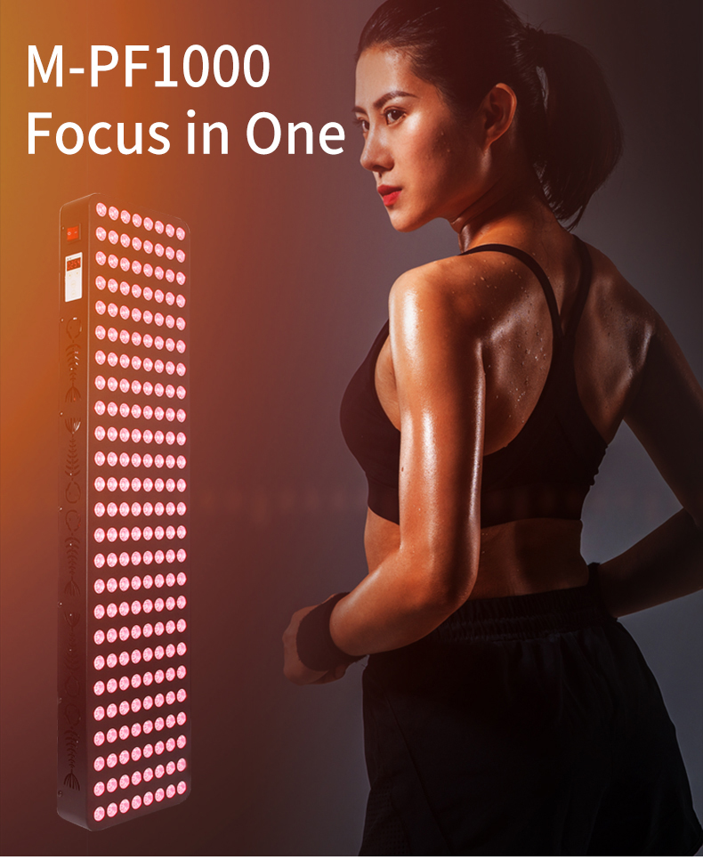 660nm 850nm red light therapy panel