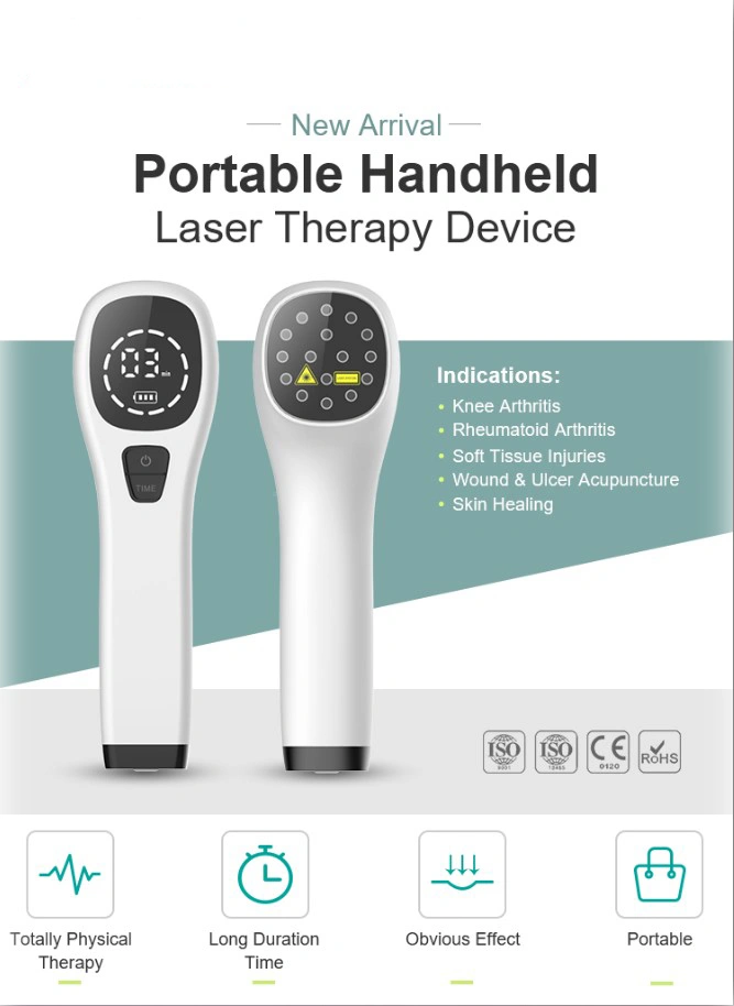 Body Pain Wound Healing Cold Laser Pain Relief Device for shoulder pain relief