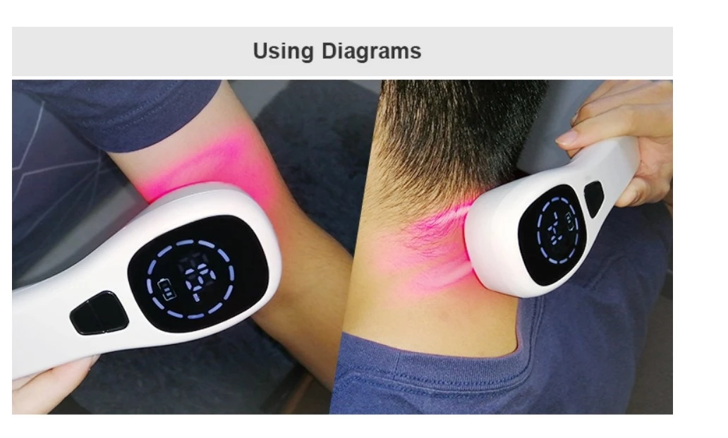 Body Pain Wound Healing Cold Laser Pain Relief Device for shoulder pain relief