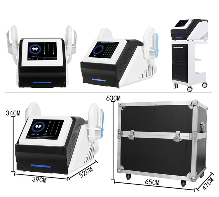Portable HIEMT EMSculpting Muscle Stimulating Body Shaping Machine for Beauty Salone and Home Use