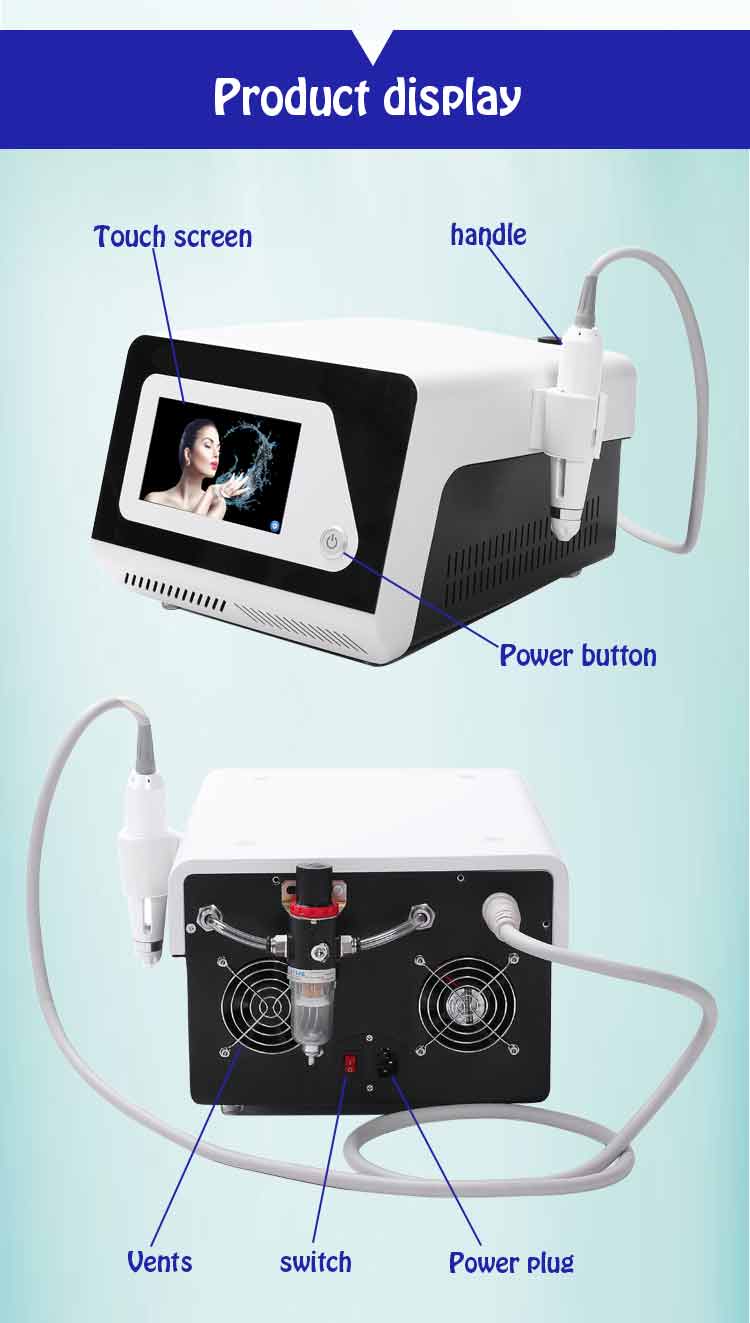 Newest Moisturizing Spray Hydrating Facial Oxygen Water Mesotherapy Injection Jet Peel Machine