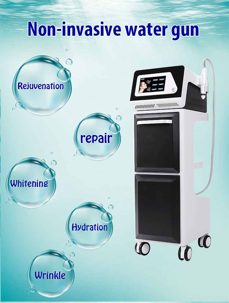 Newest Moisturizing Spray Hydrating Facial Oxygen Water Mesotherapy Injection Jet Peel Machine