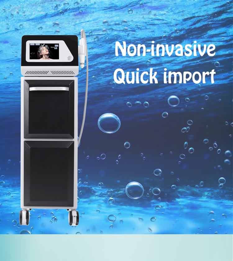 Newest Moisturizing Spray Hydrating Facial Oxygen Water Mesotherapy Injection Jet Peel Machine