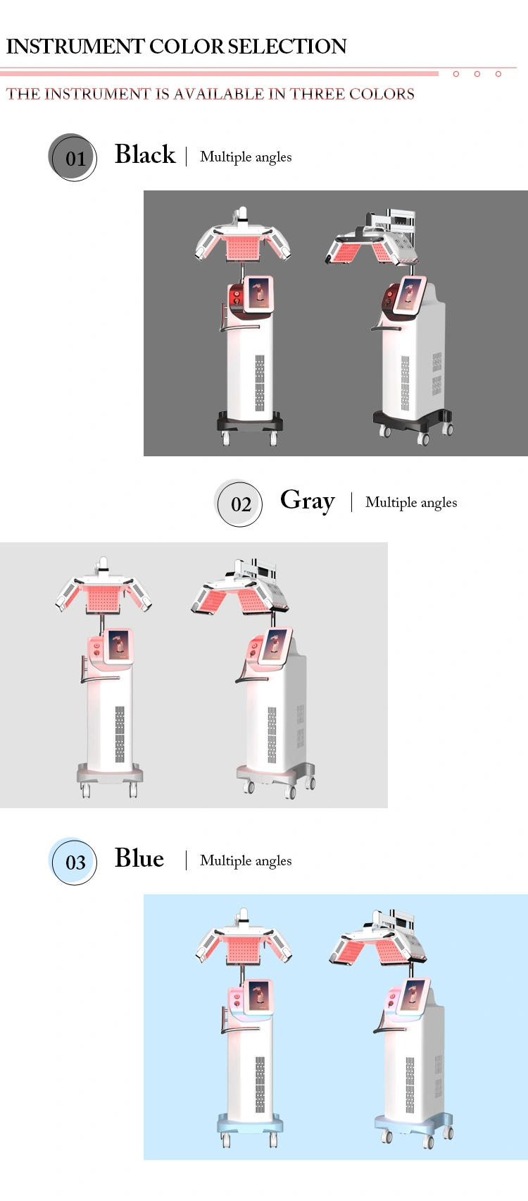 Hair loss treatment 660nm laser hair regrowth equipment HR68