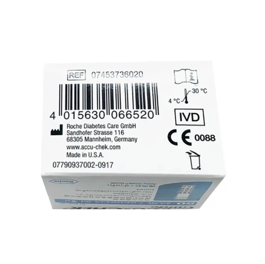 Accu Chek Guide Blood Glucose Test Strip Home Glucometer Test Strips