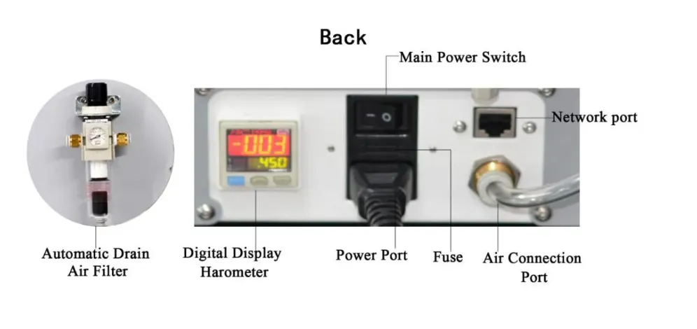 Wet cutting Equipment 4-Axis cad cam Dental Milling Machine for Titanium Laboratory use