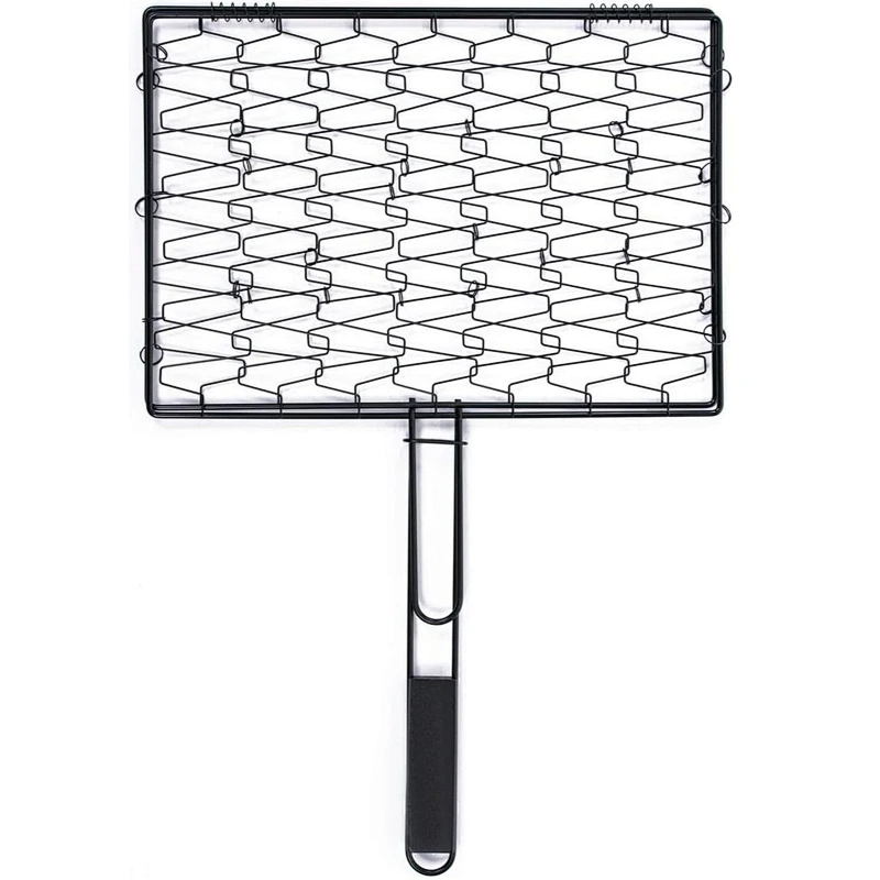 Non-Stick Grilling Basket Portable Barbecue Grilling Basket