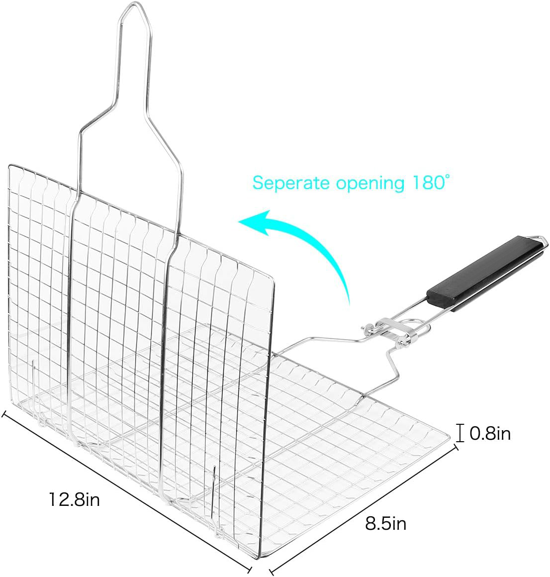 Outdoor BBQ Grilling Baskets