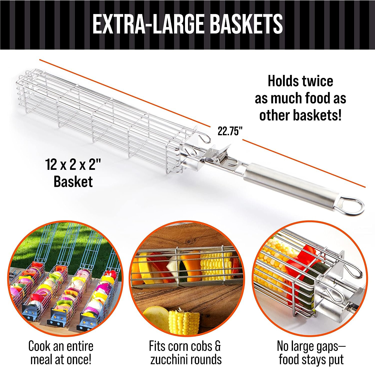 BBQ Meat Grilling Basket