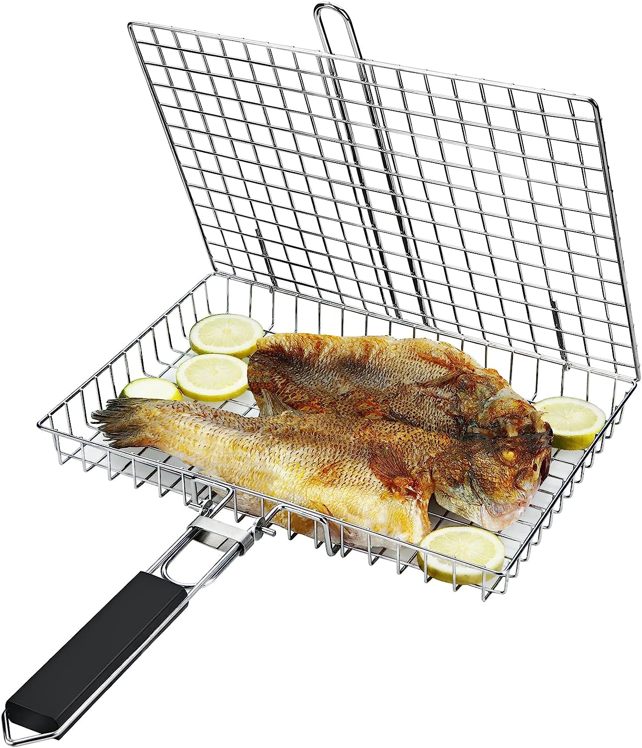Stainless Steel Foldable Grilling Baskets