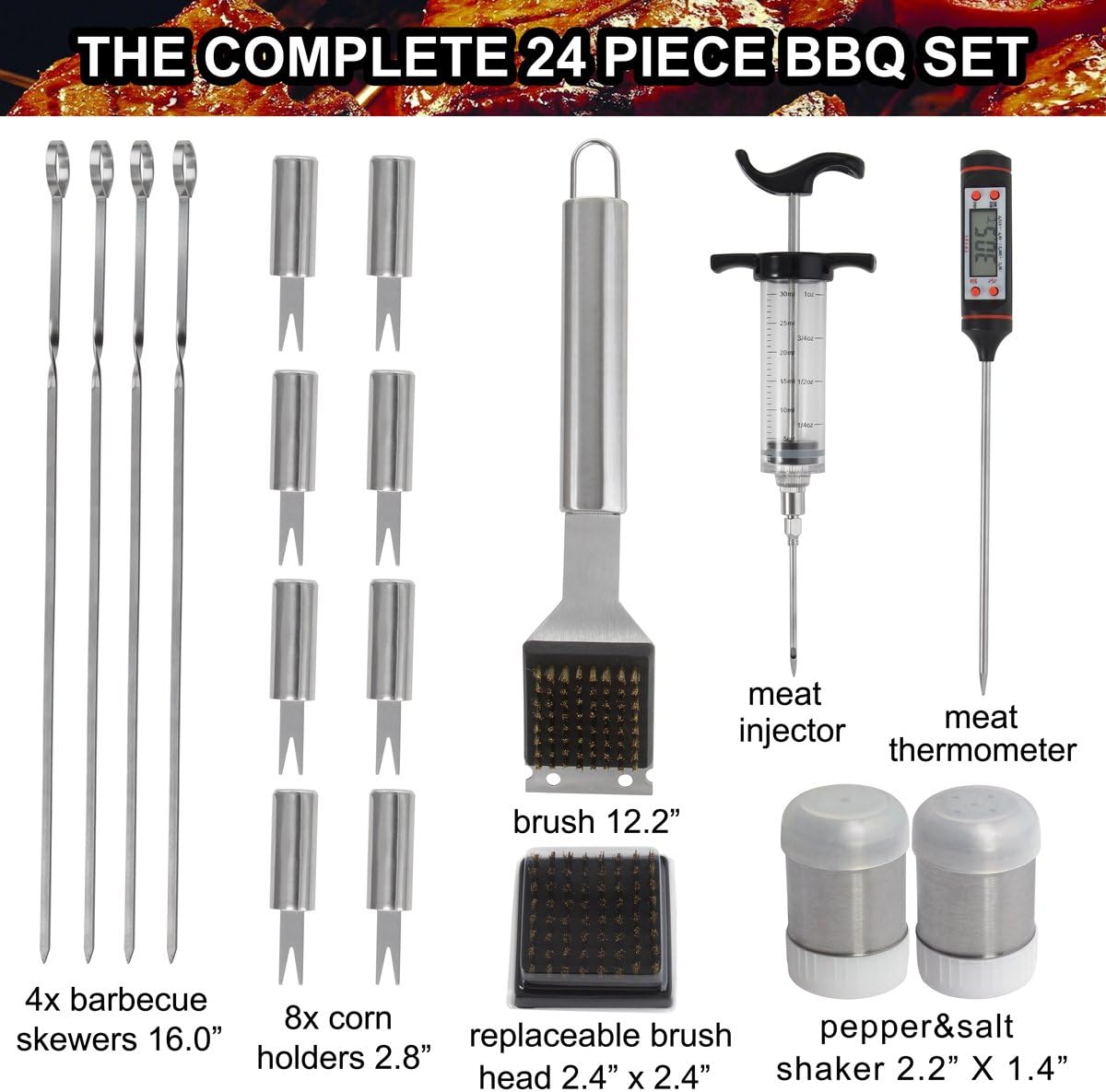 BBQ Grill Tools Set