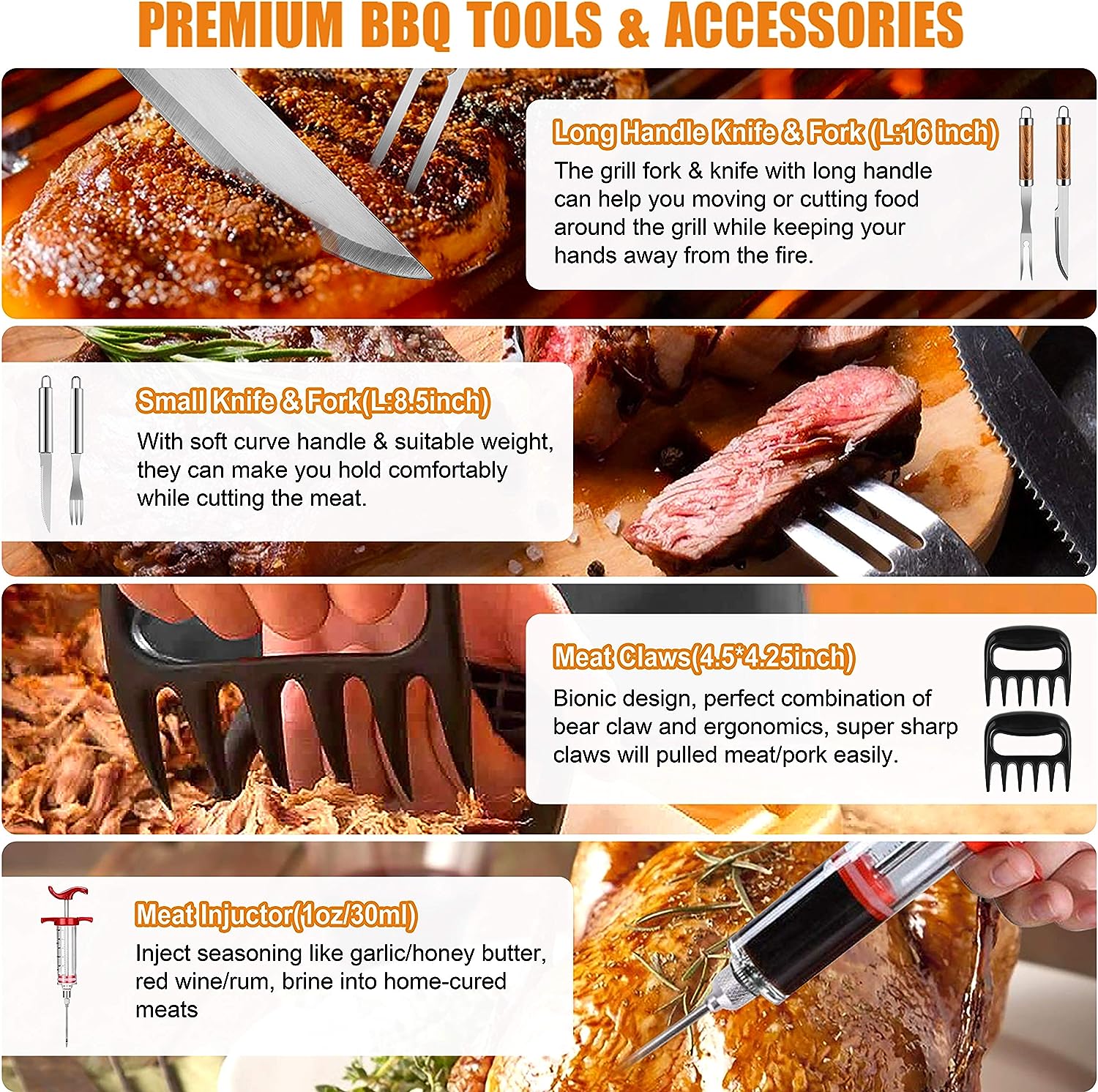BBQ Grill Tools Set