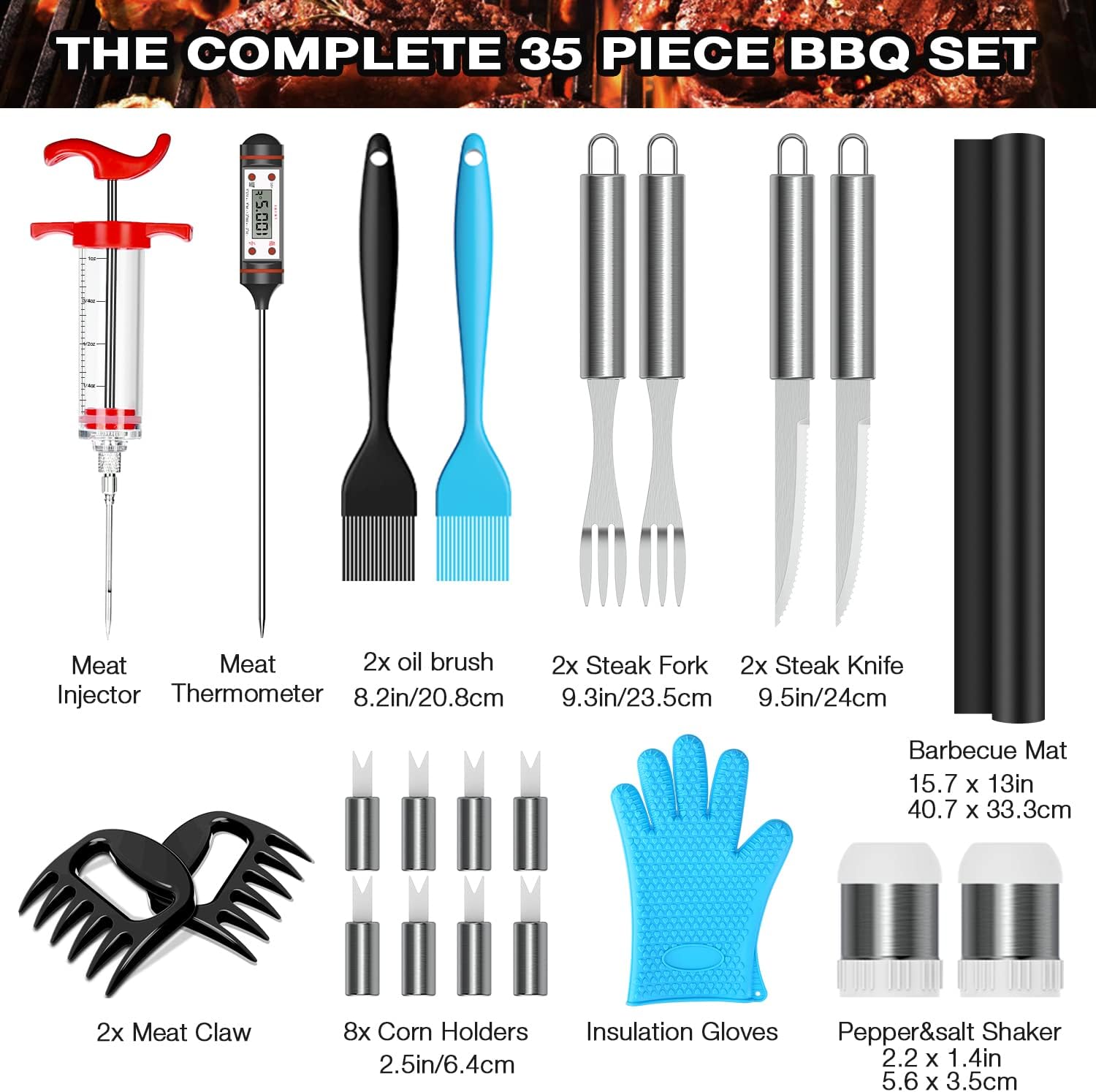 BBQ Tools Set