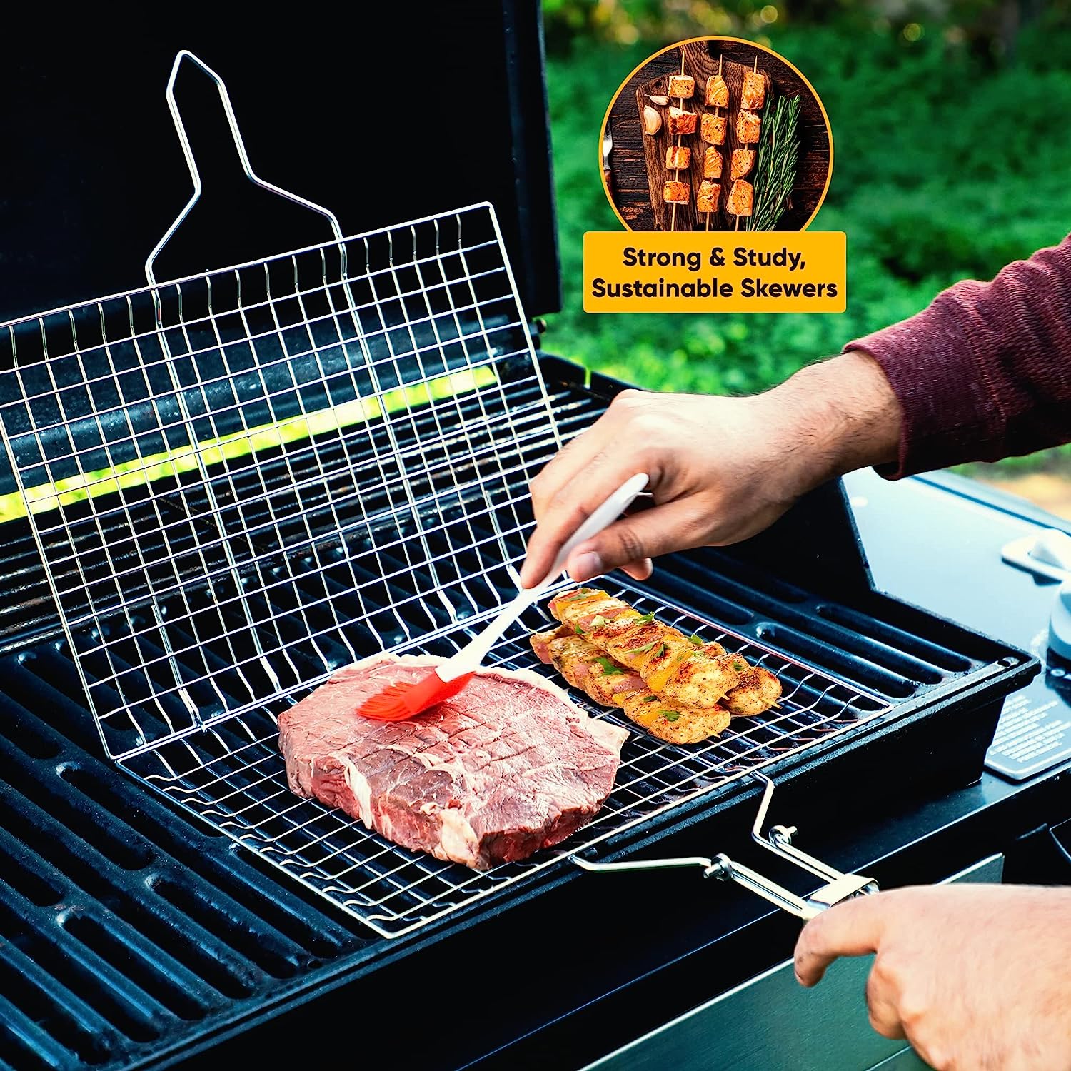 BBQ Fish Grill Basket