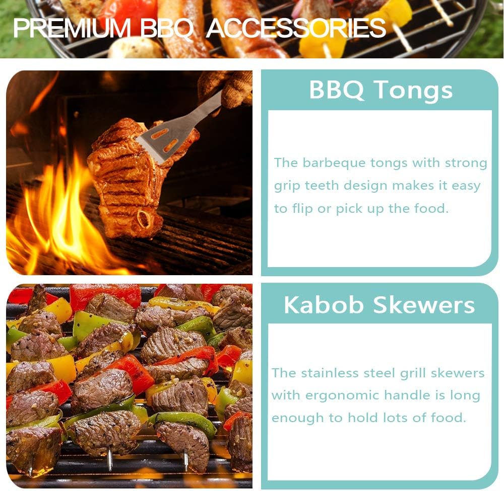 Portable BBQ Tool Set