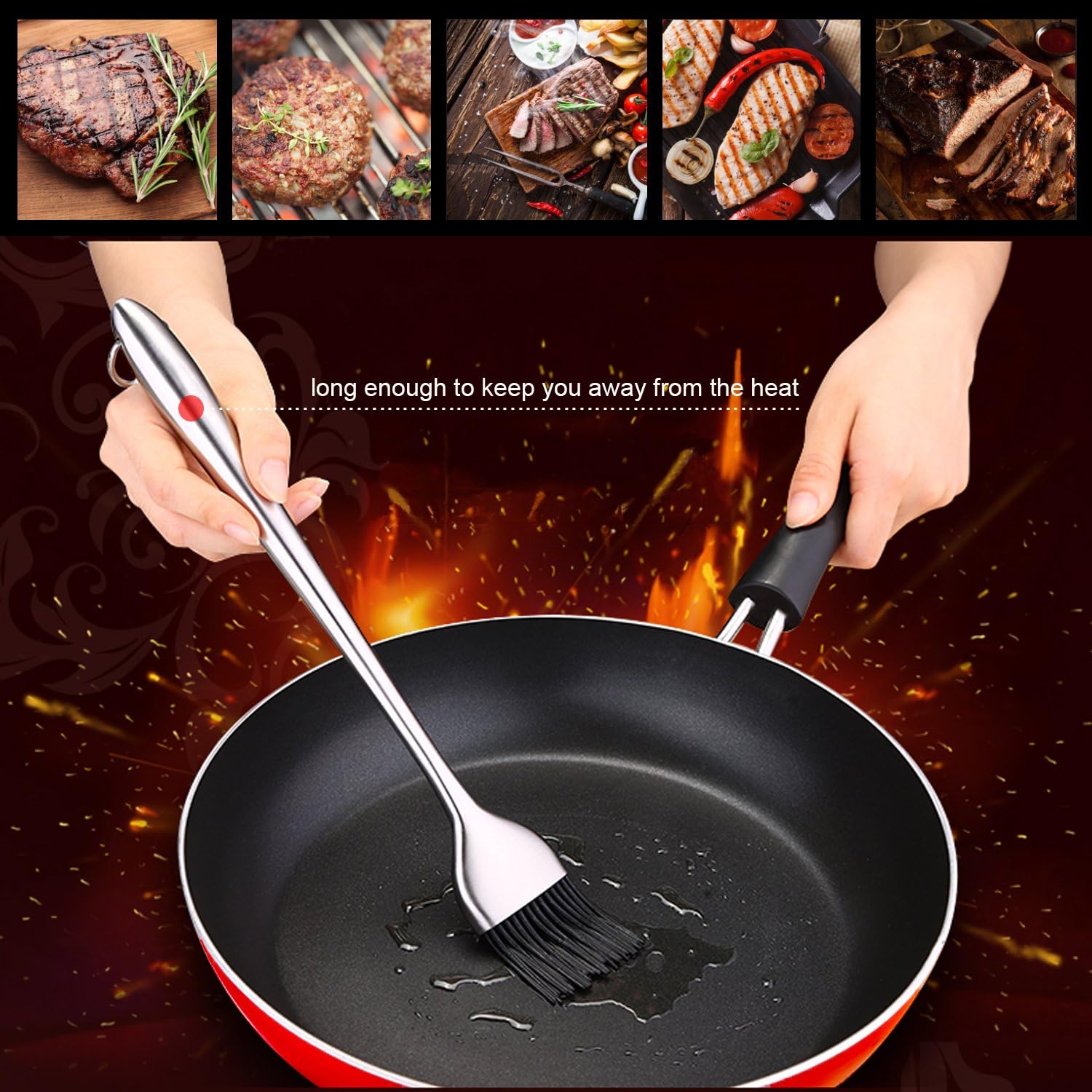 Turkey Baster with Grill Basting Brush