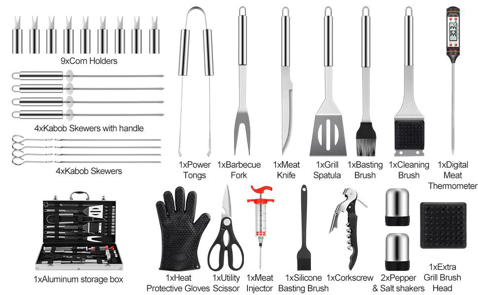 BBQ Tools Set
