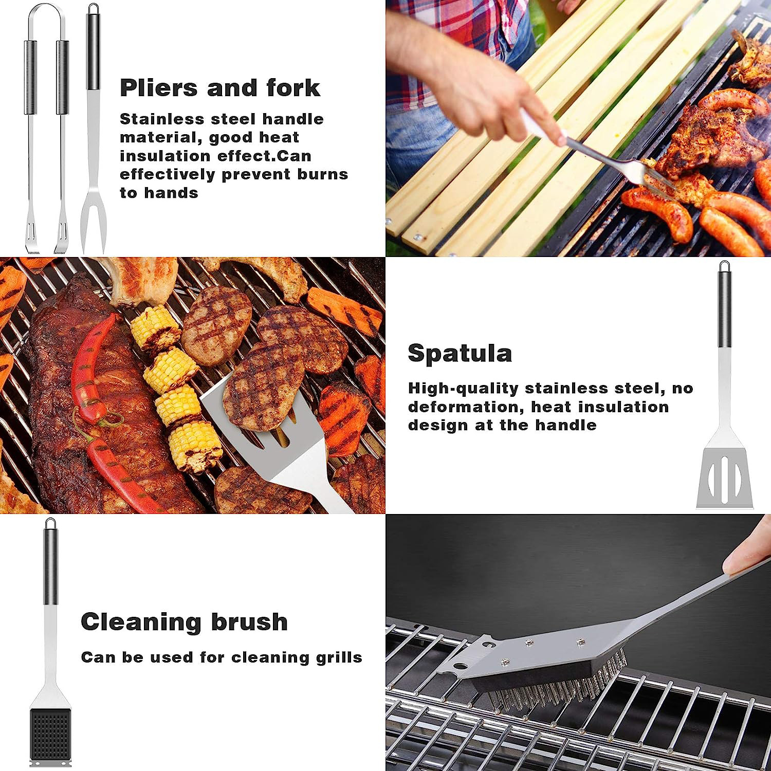 Grill BBQ Tools Set