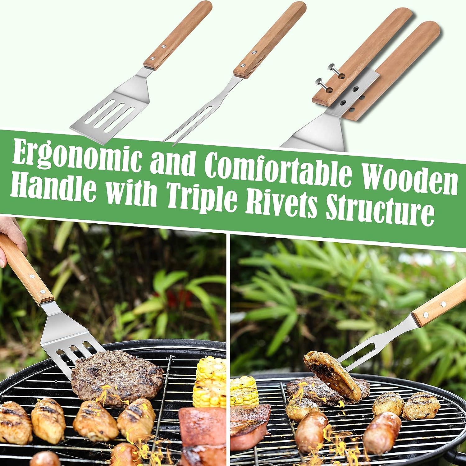 BBQ Grilling Tool Set