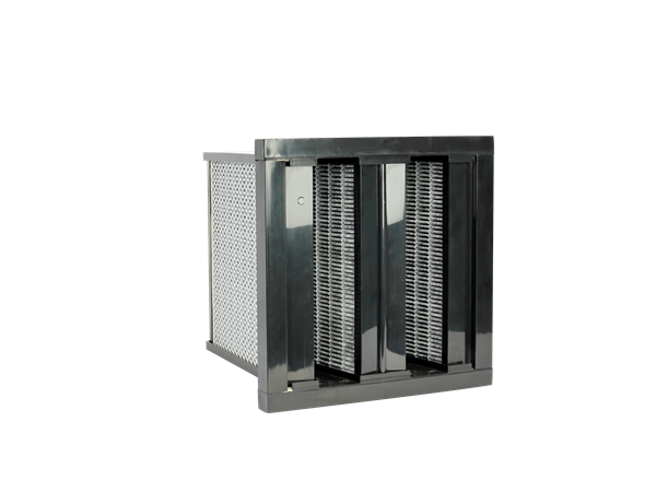 HEPA filter single-header V bank HEPA filter