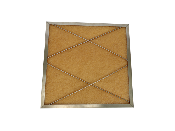 High temperature panel filter