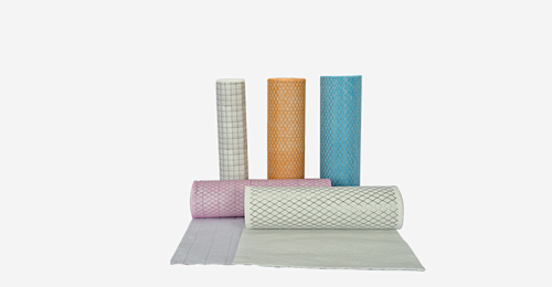 Low resistance diamond mesh