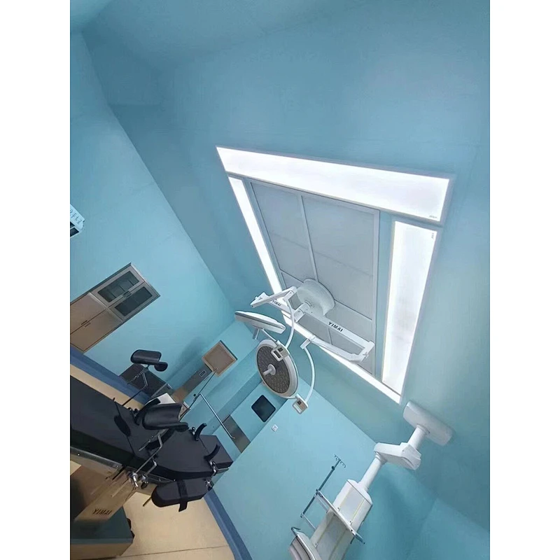 Laminar flow ceiling