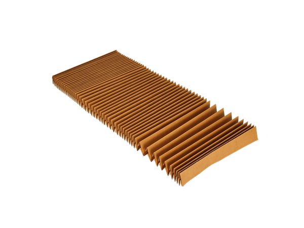 concertina overspray filter