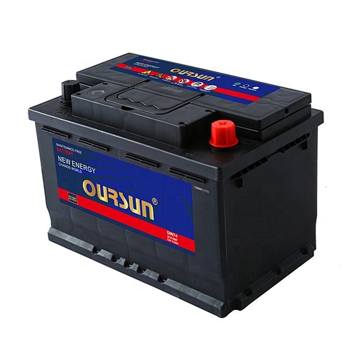 12V75AH dry cell battery wholesale high quality MF dry cell automotive battery