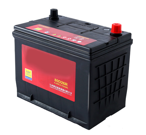 12V 60ah JIS car battery MF lead-acid battery