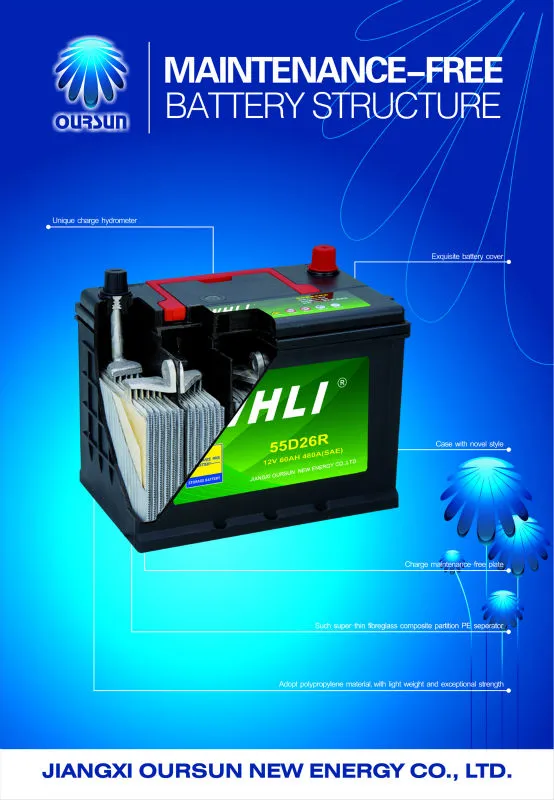 12V 36B20MF automotive battery