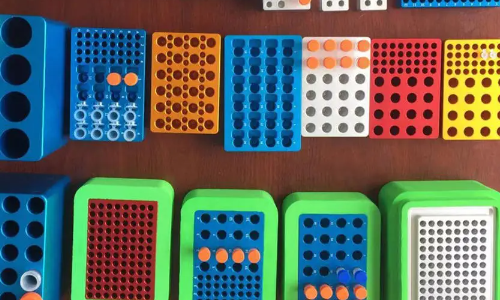aluminum tube rack