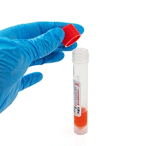 Tubo di campionamento del virus in plastica monouso medico