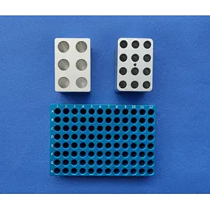 Cryo Tube & Cryogenic Vial Aluminum Rack Heating Cooling Block