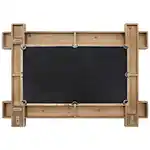 Large Wooden Wall Mirror