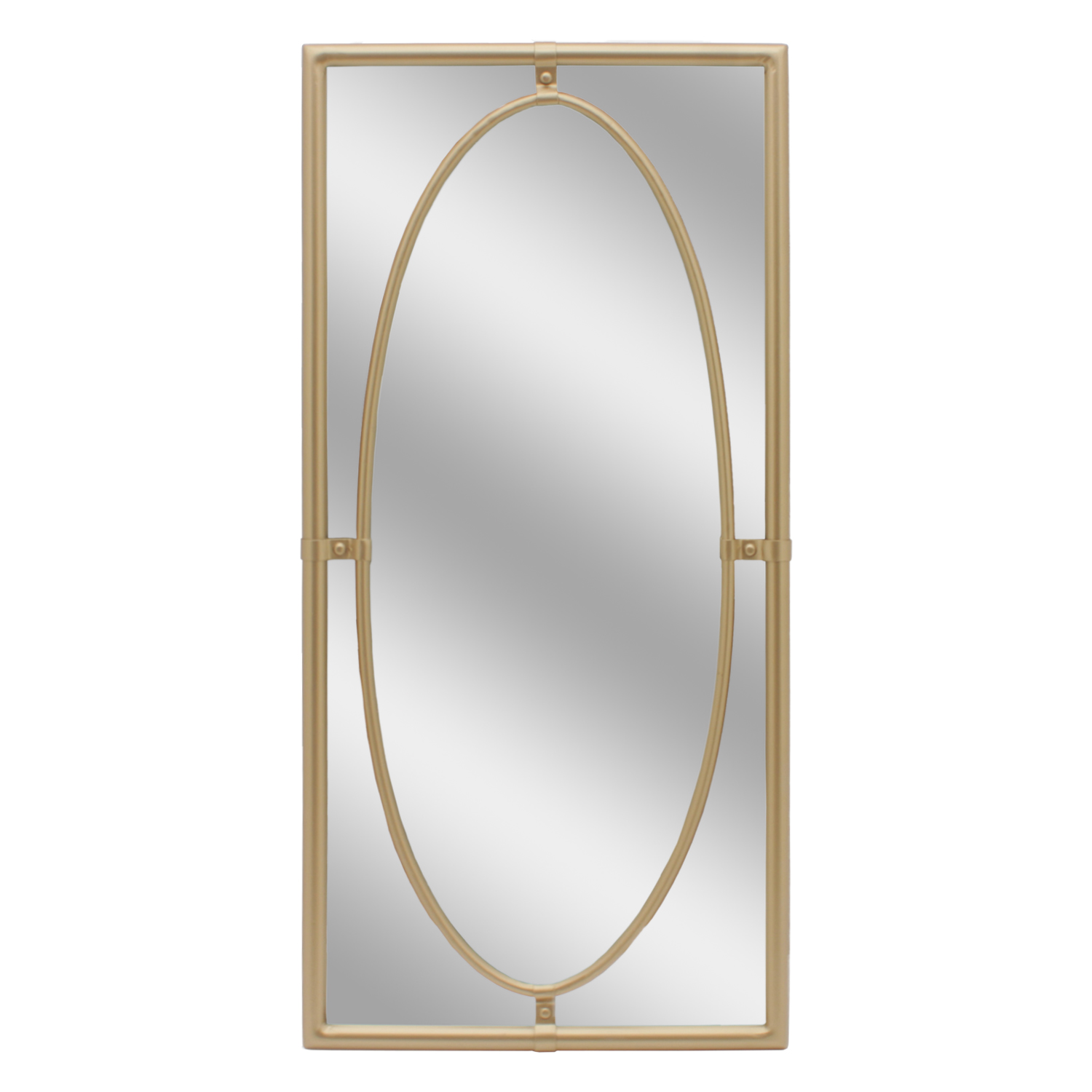 Metal Golen Wall Mirror