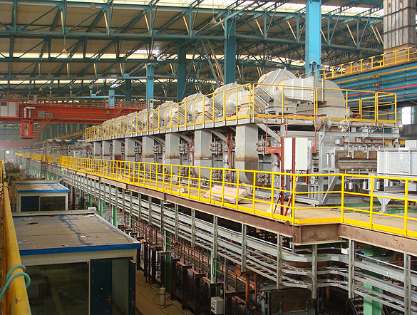 Hot annealing and pickling line