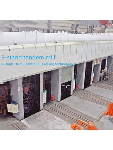 GLIMPSE X-high 5-stand tandem cold mill unit