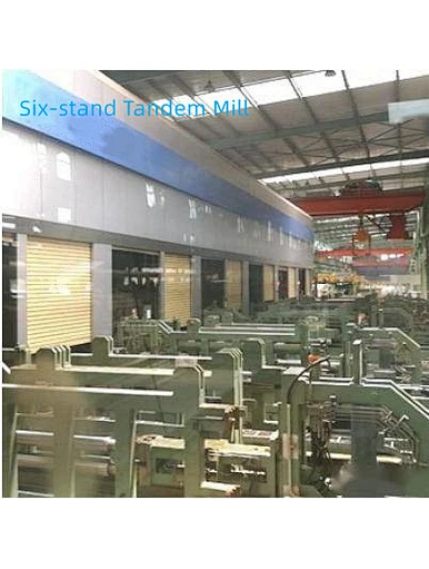 6-stand S-High stainless steel  tandem cold mill