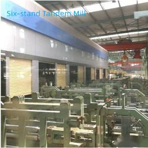Six-stand tandem cold mill