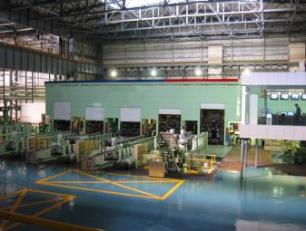 Five-stand 18 Hi tandem cold rolling mill