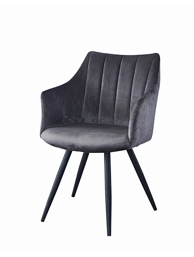 black armrests chair
